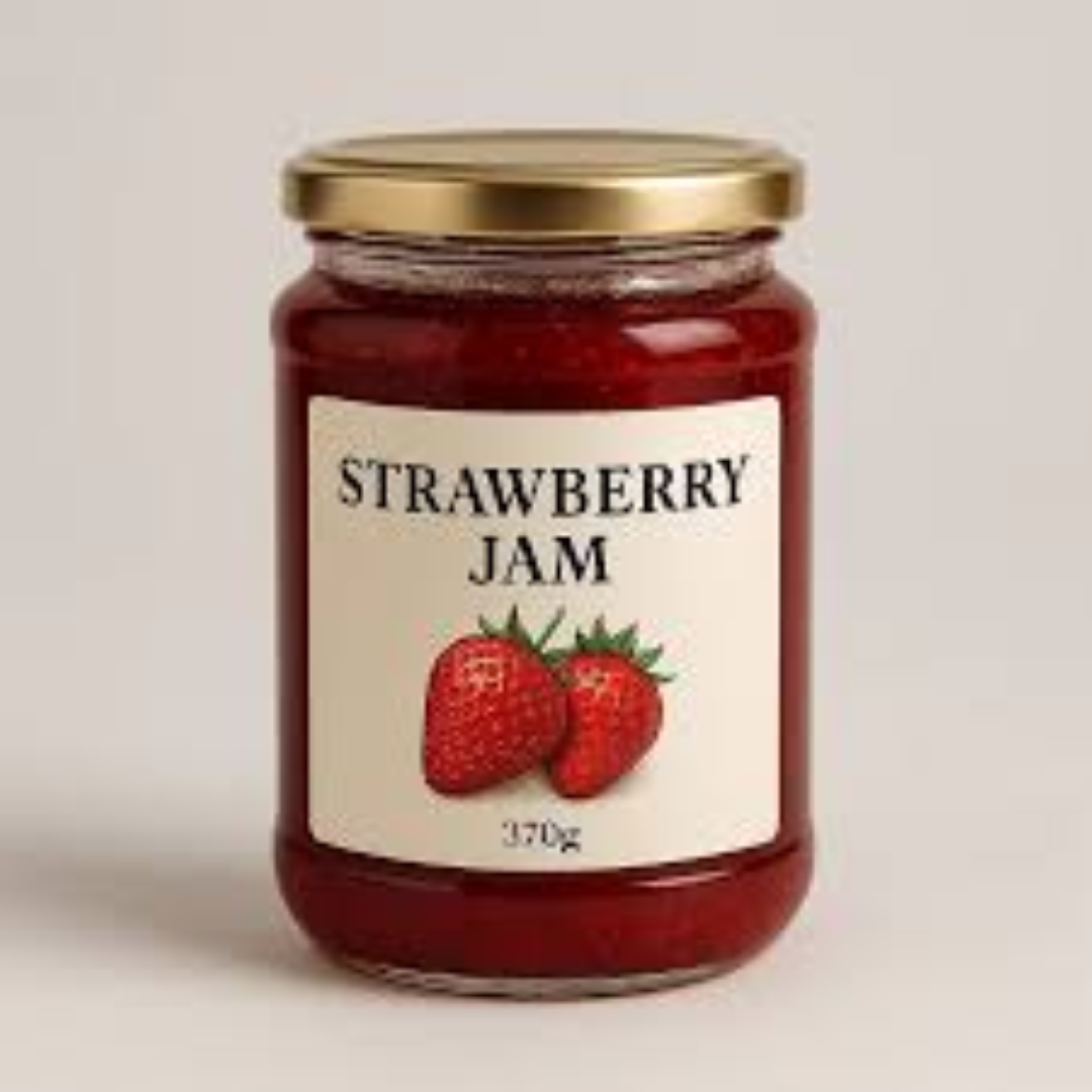 ORGANA STRAWBERRY JAM 370G